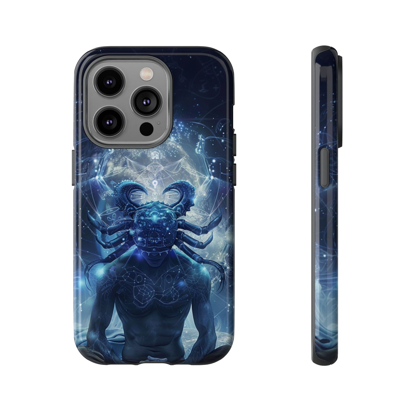 Celestial Cancer Guardian Phone Case – iPhone, Google Pixel, Samsung Galaxy