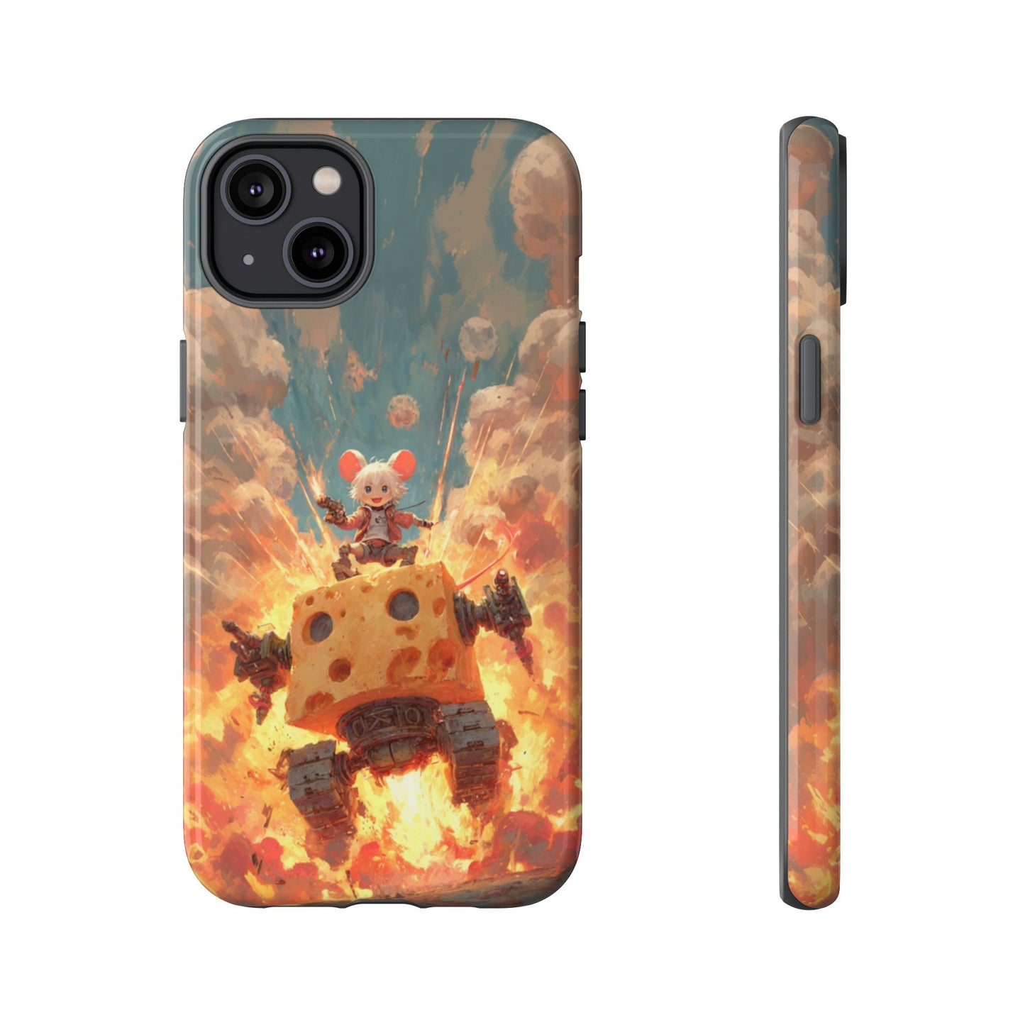 Battle Tank Mouse - Tough iPhone Case