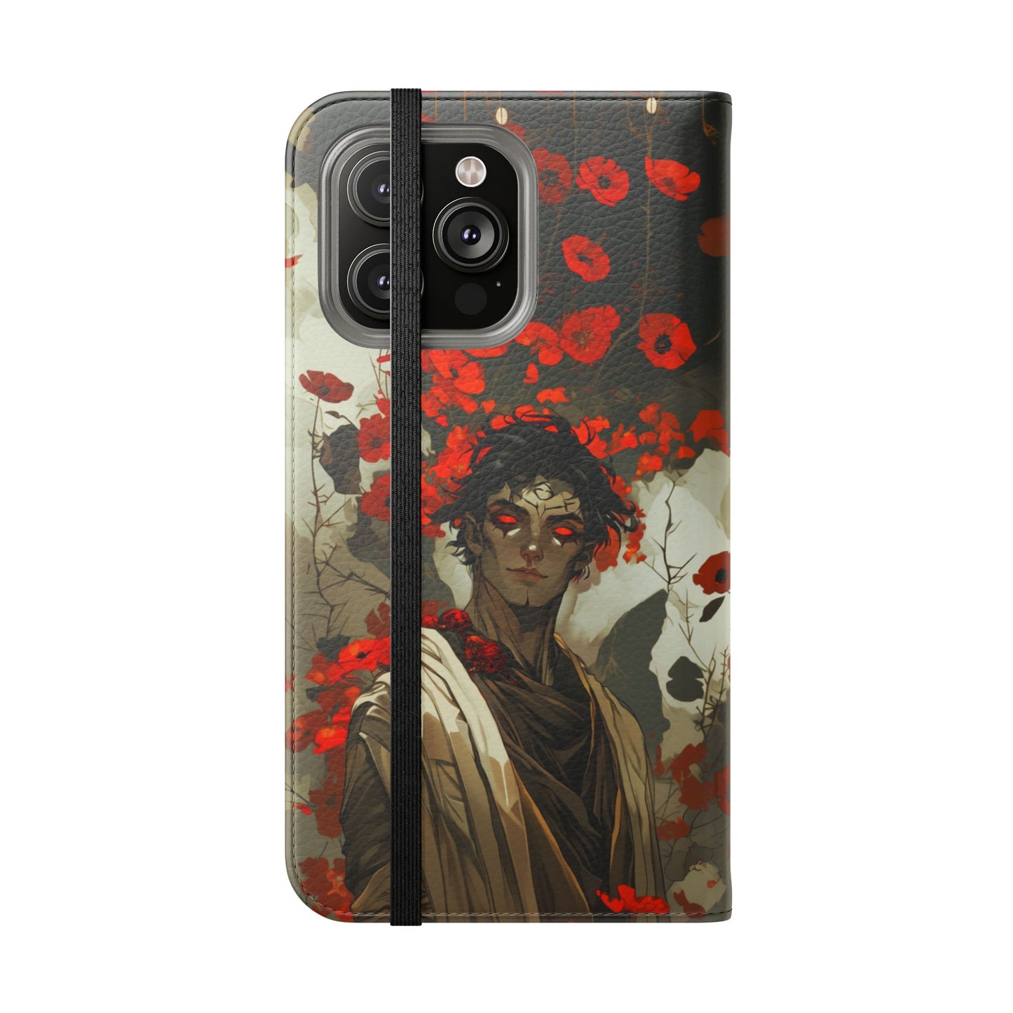 Zagreus Blood Poppies - Wallet Flip Case