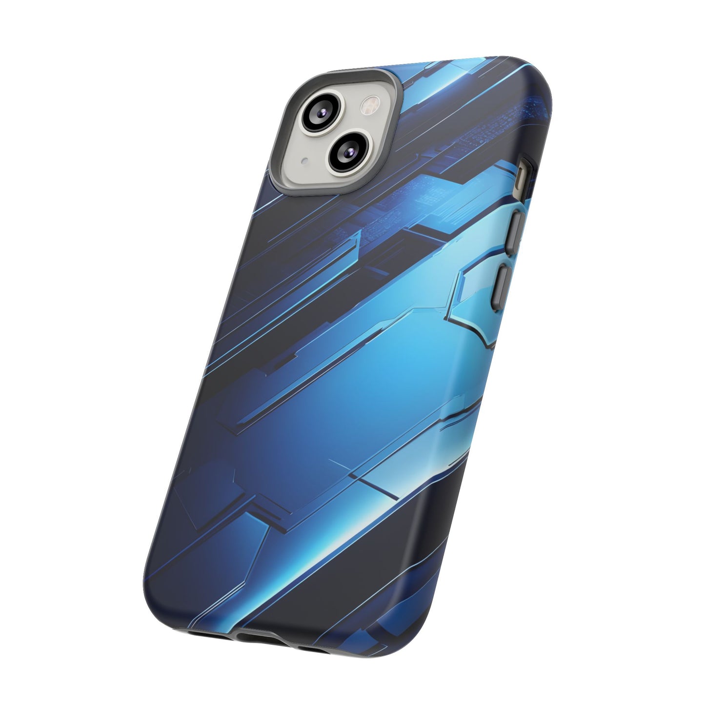 Futuristic Metallic Phone Case - iPhone, Google Pixel, Samsung Galaxy