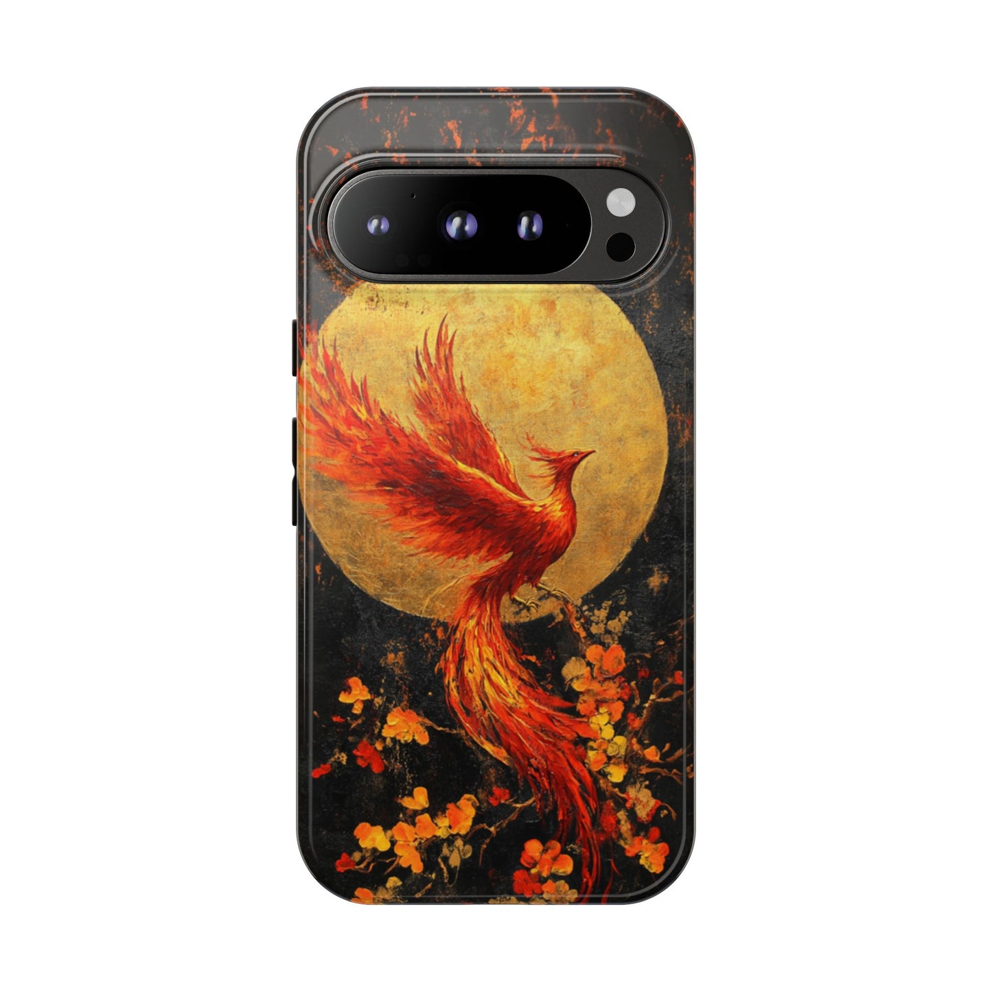 Golden Phoenix Rise – Tough Google Pixel Case
