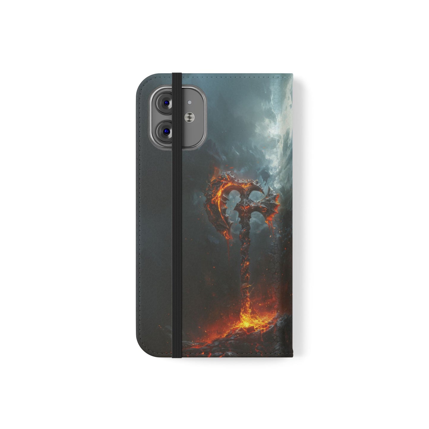 Molten War Axe - Wallet Flip Case