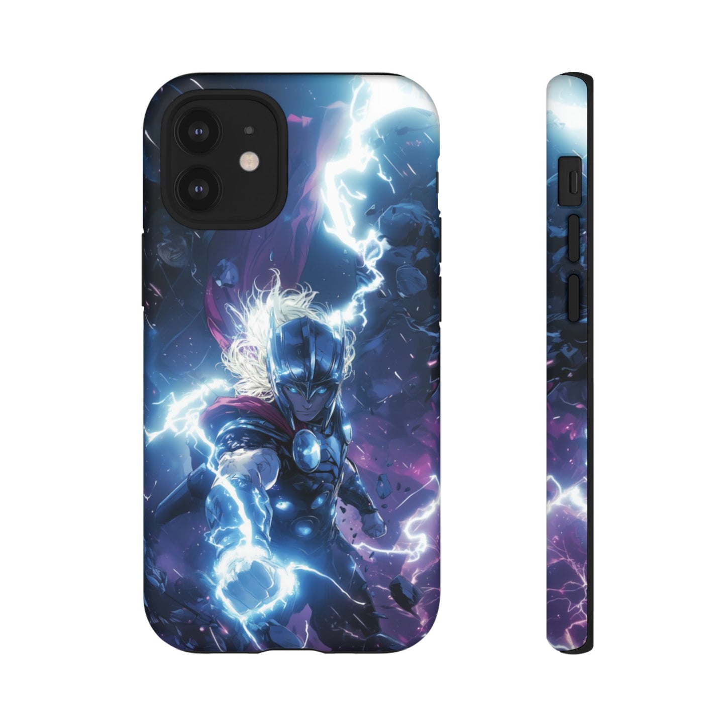 Lightning Fury: Thor Anime Action Phone Case - iPhone, Google Pixel, Samsung