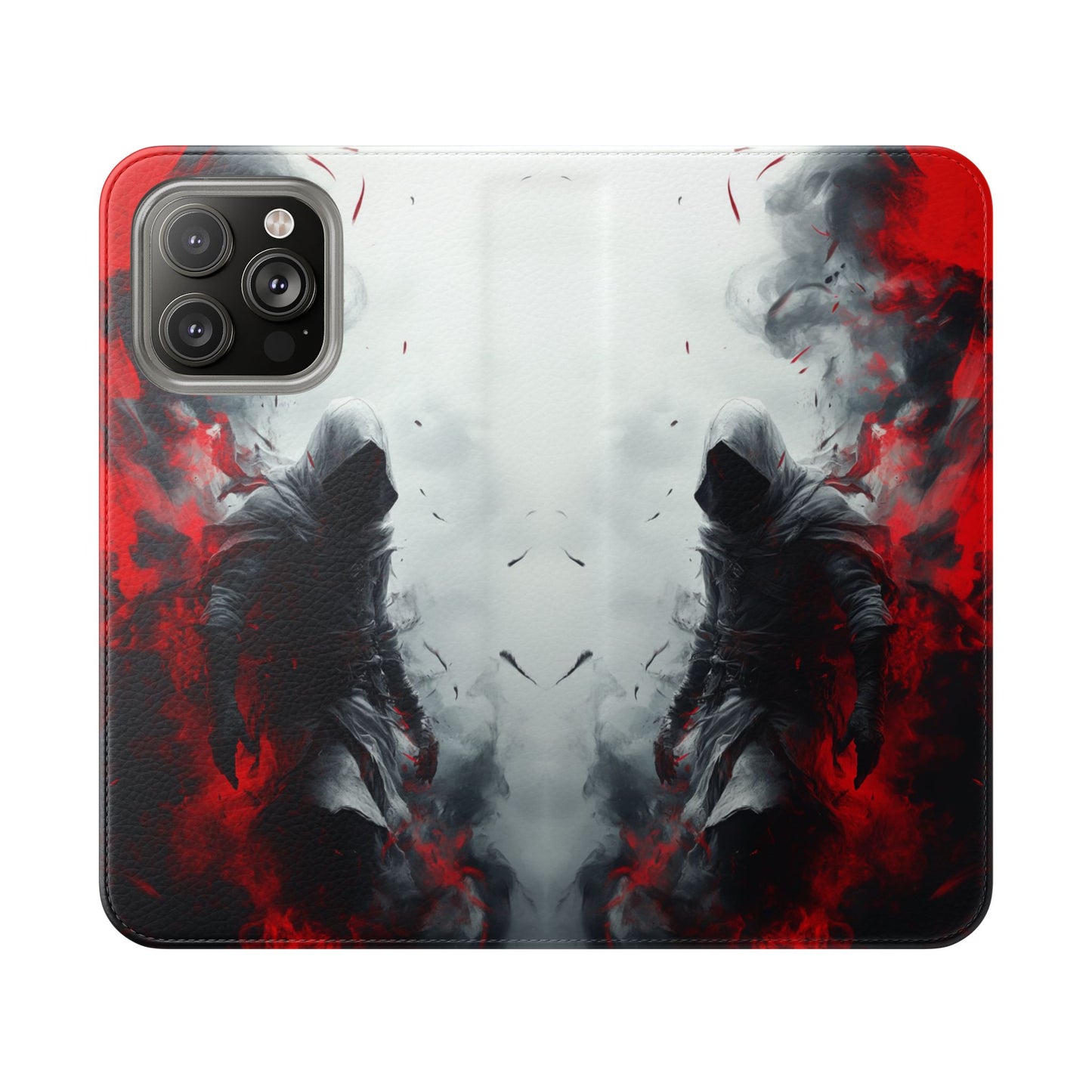 Crimson Shadow Assassin - Wallet Flip Case
