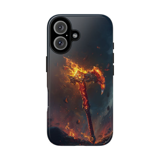 Dragon Fire Axe - Tough iPhone Case