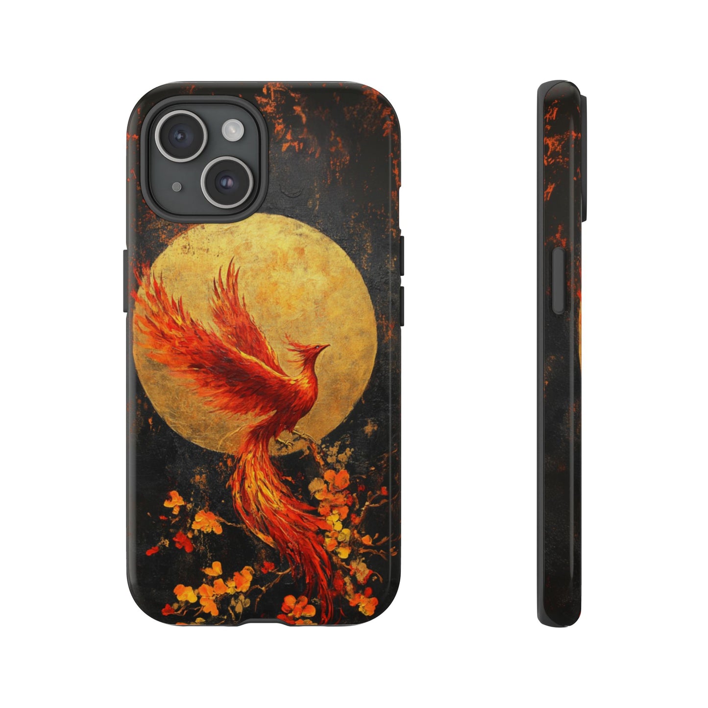 Golden Phoenix Rise – Tough iPhone Case