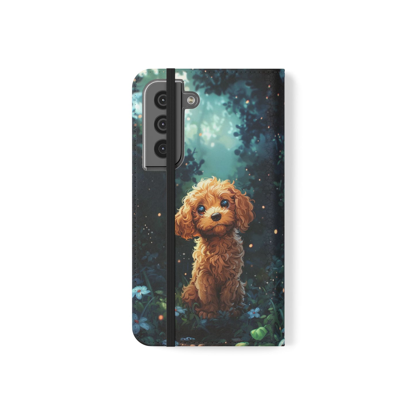 Forest Poodle - Wallet Flip Case