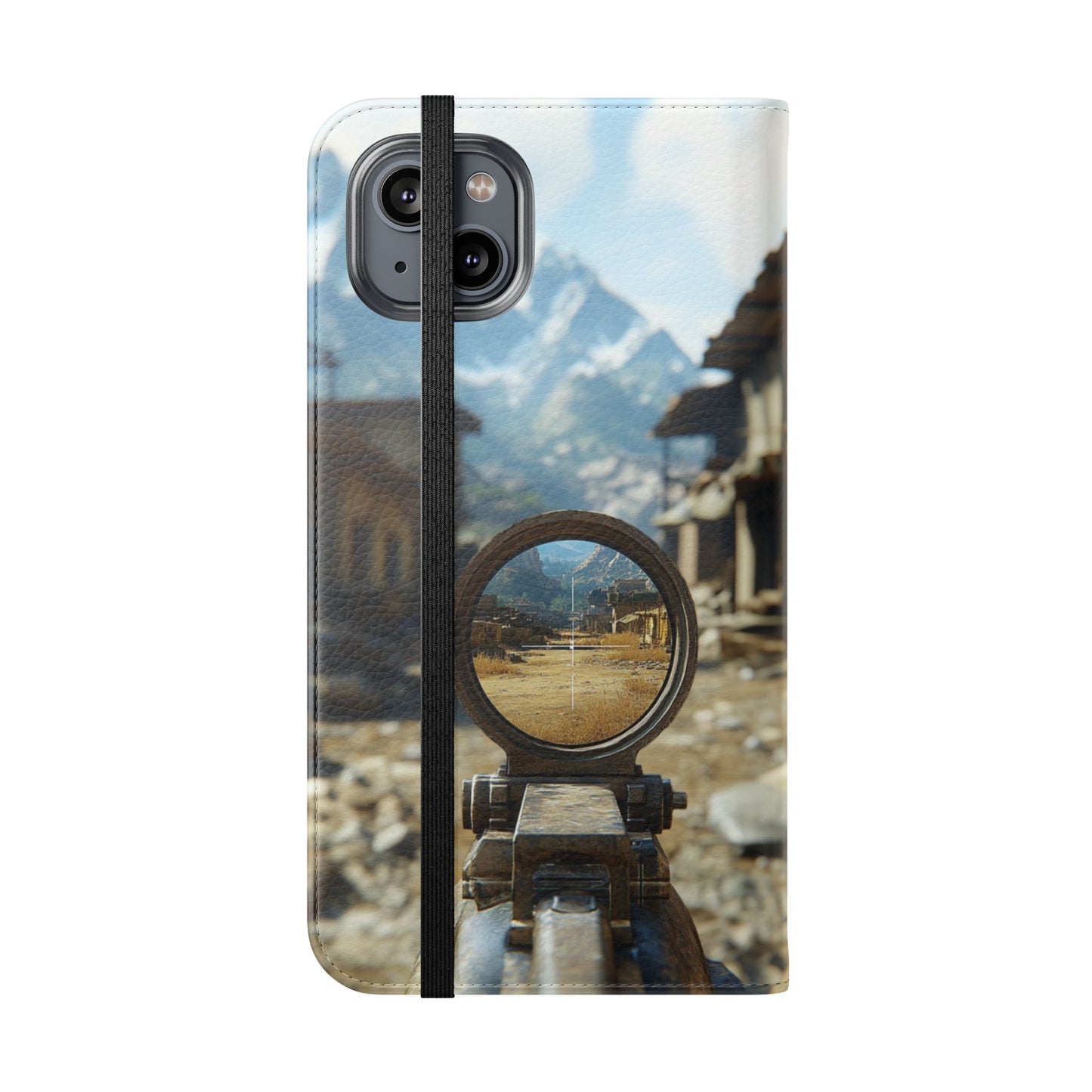 Desert Sniper Focus - Wallet Flip Case