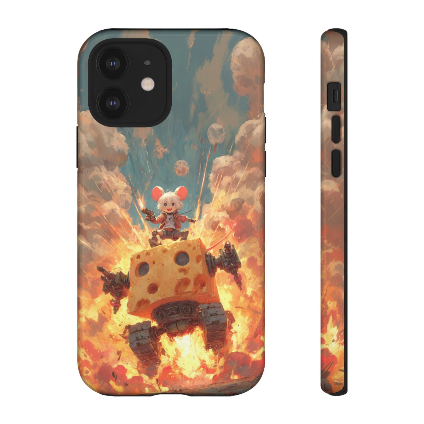 Battle Tank Mouse - Tough iPhone Case