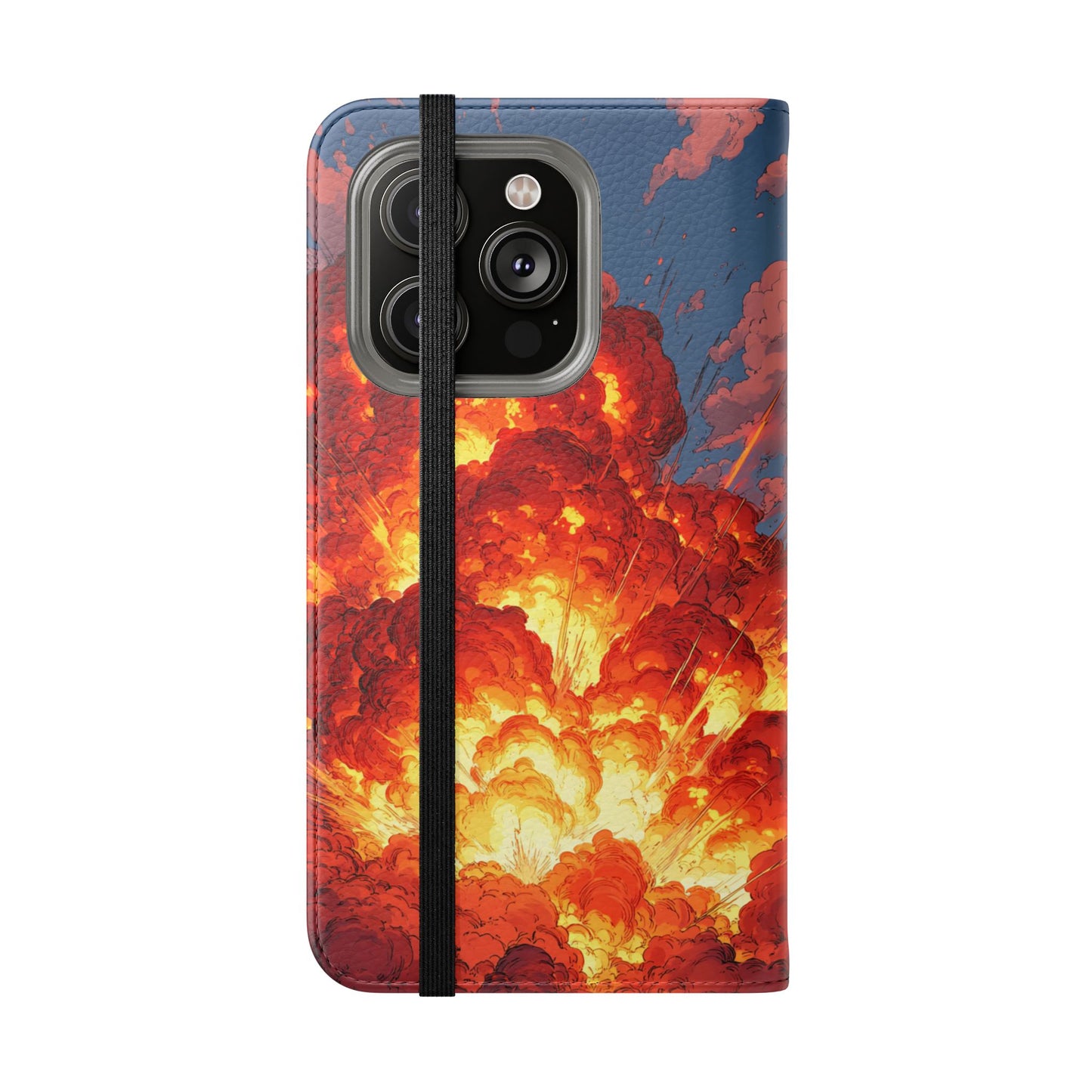 Comic Explosion - Wallet Flip Case