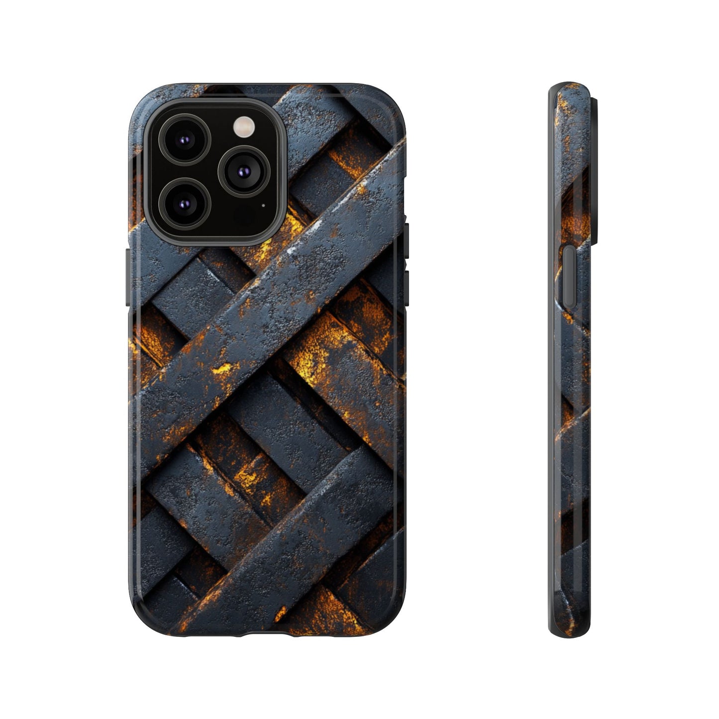 Geometric Interlocking Pattern Phone Case - iPhone, Google Pixel, Samsung Galaxy