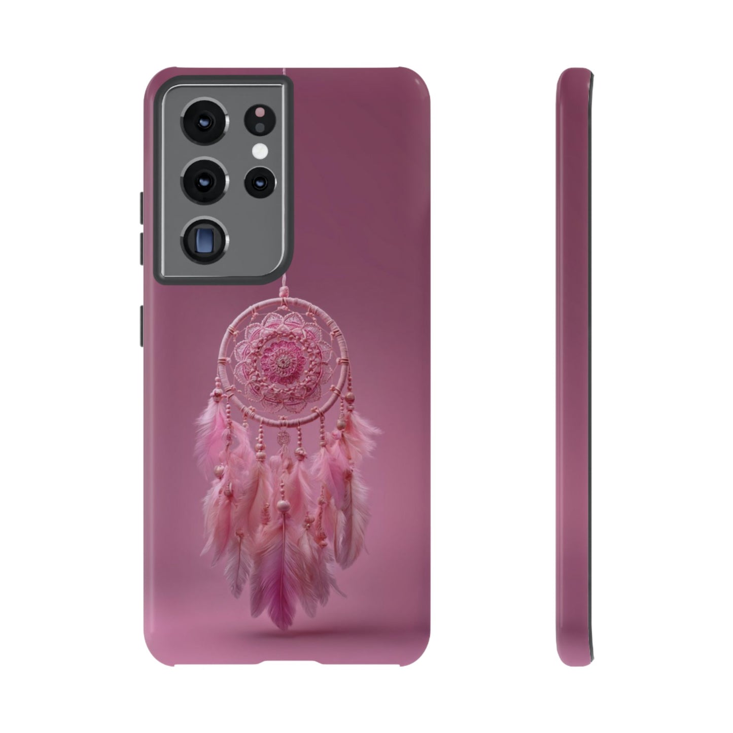 Pink Lace Dreamcatcher - Tough Samsung Galaxy Case