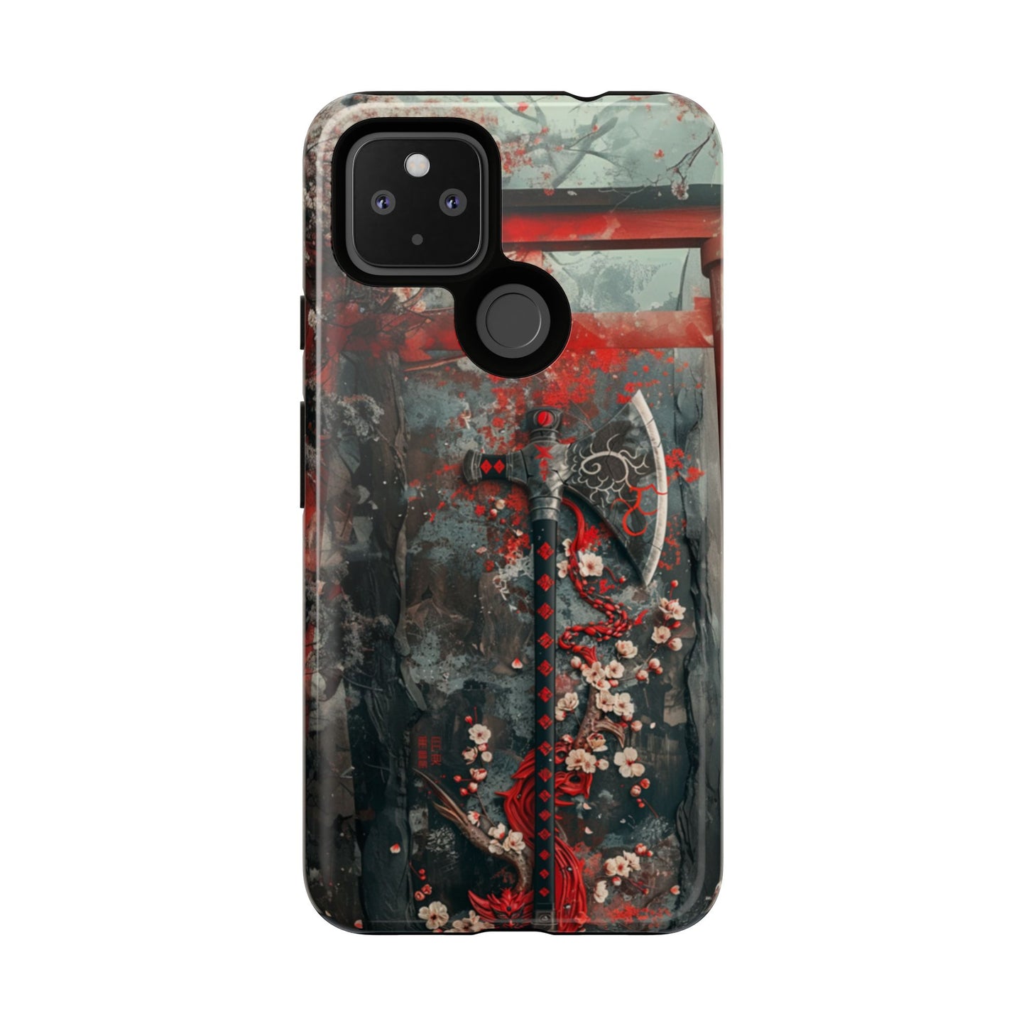 Sakura Warrior Axe - Tough Google Pixel Case