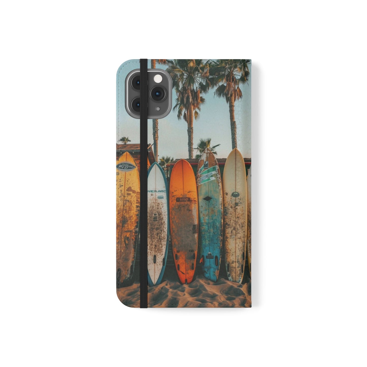 Beach Surfboards - Wallet Flip Case