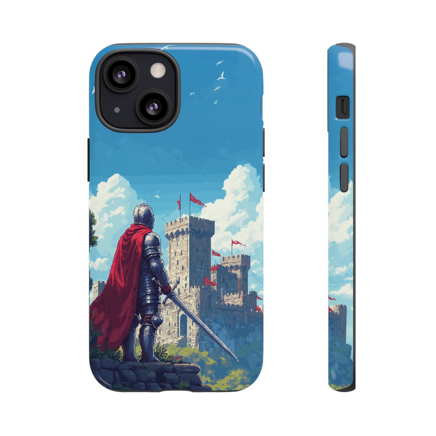 Pixel Knight Adventure Phone Case - iPhone, Google Pixel, Samsung Galaxy