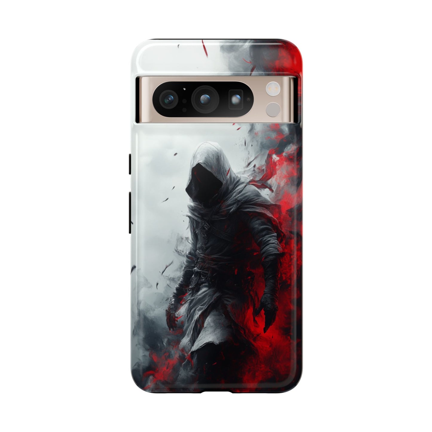 Crimson Shadow Assassin - Tough Google Pixel Case