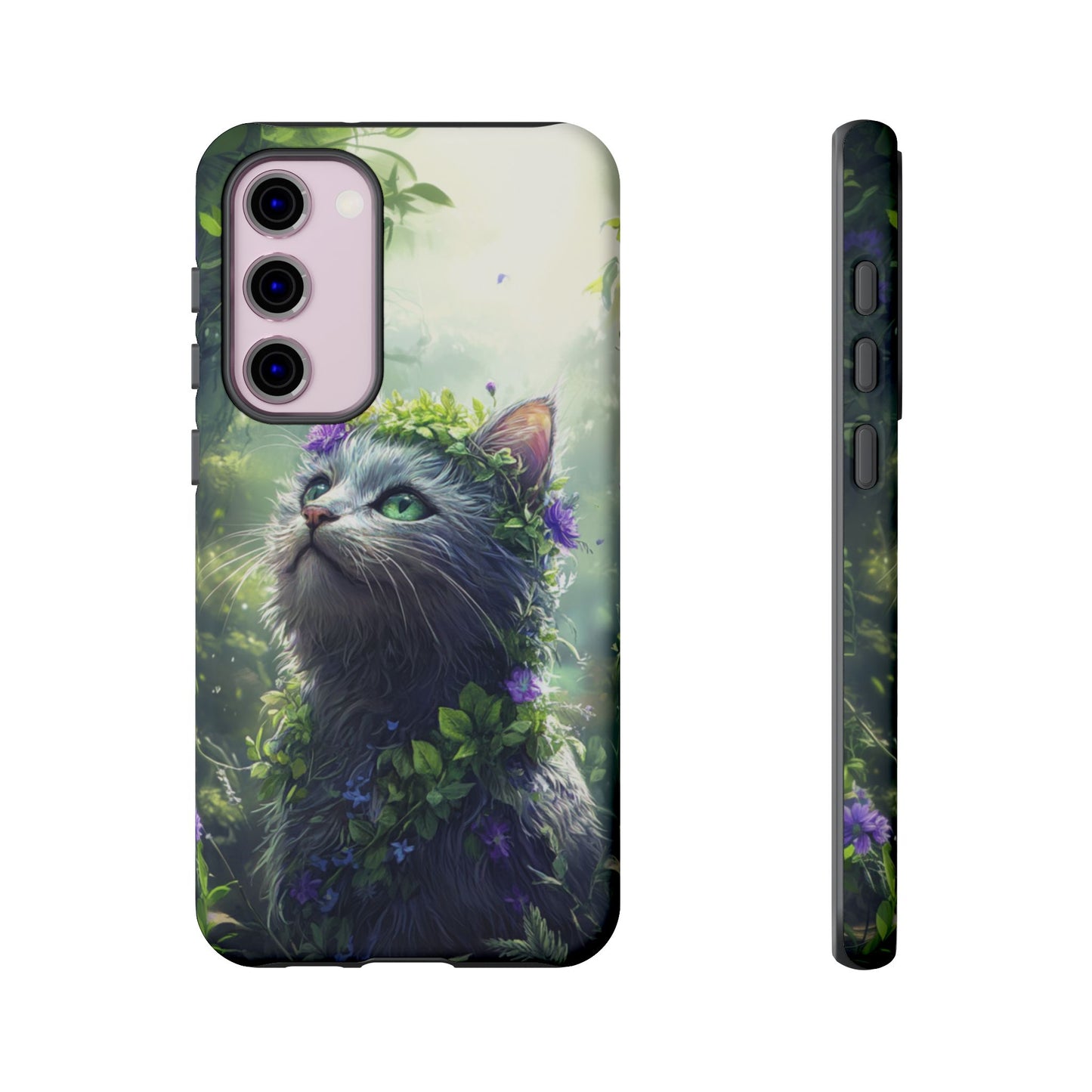 Nature’s Guardian Cat Phone Case – iPhone, Google Pixel, Samsung Galaxy