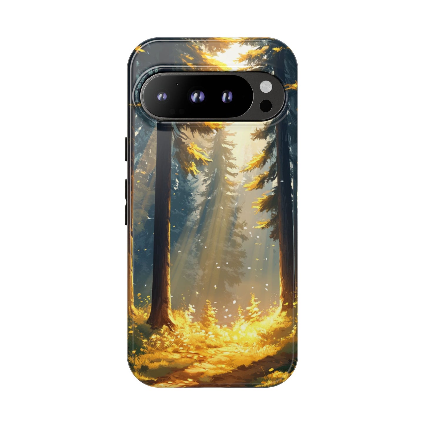 Golden Forest Path – Tough Google Pixel Case