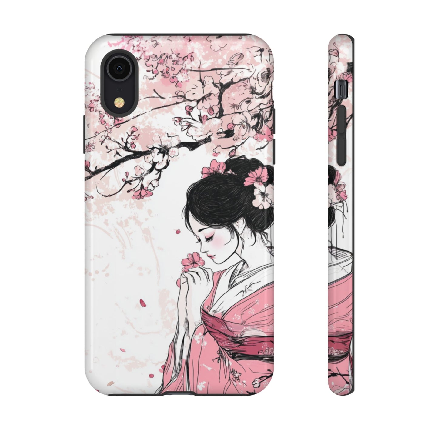 Sakura Blossom Maiden – Tough iPhone Case