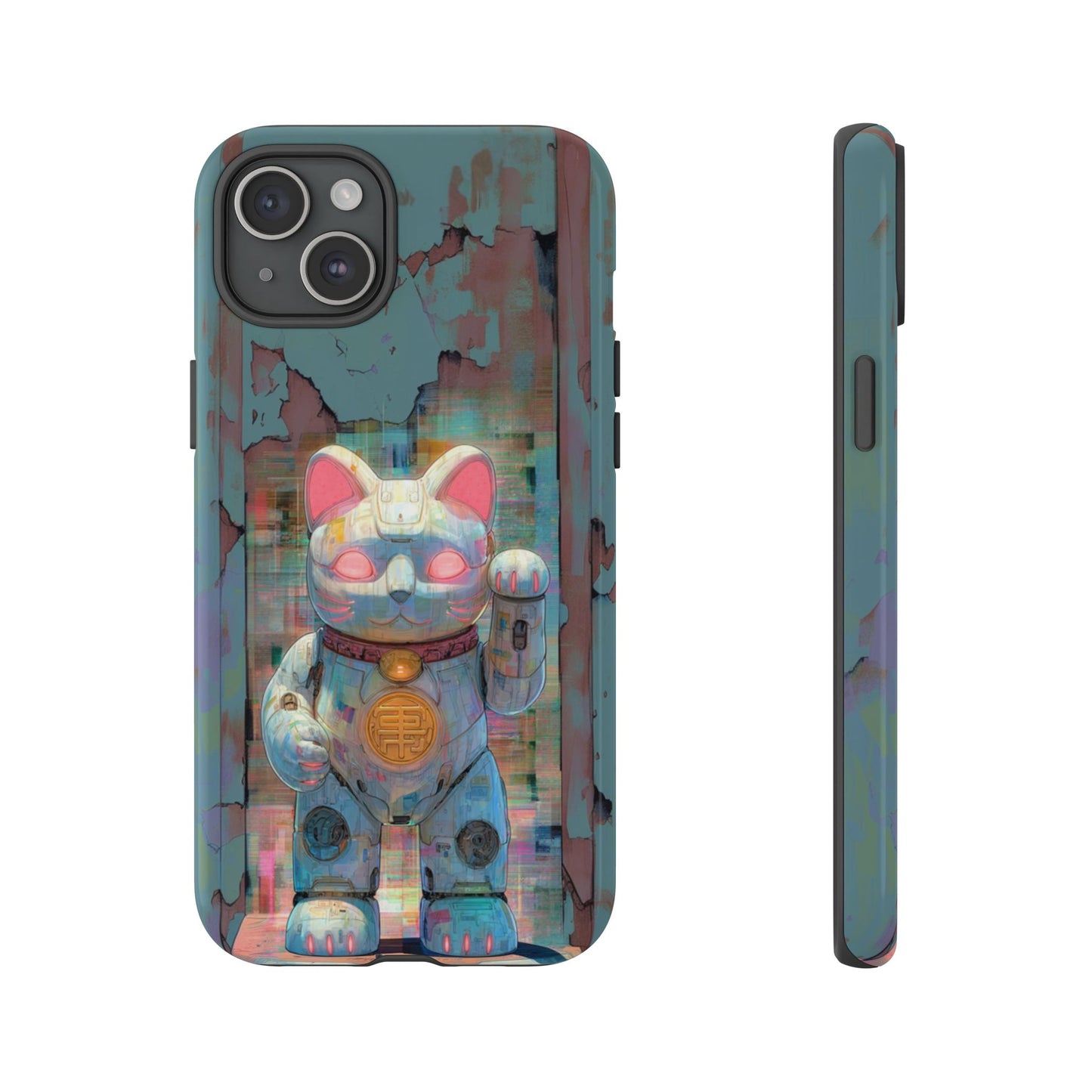 Cyber Lucky Cat - Tough iPhone Case