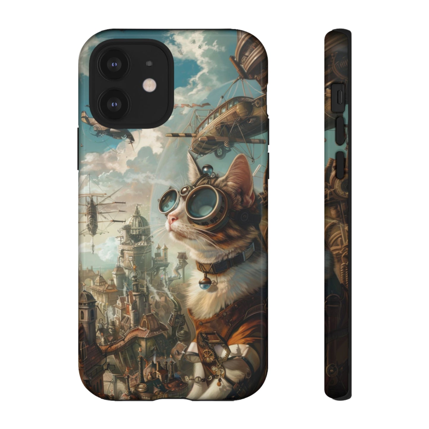 Steampunk Aviator Cat - Tough iPhone Case