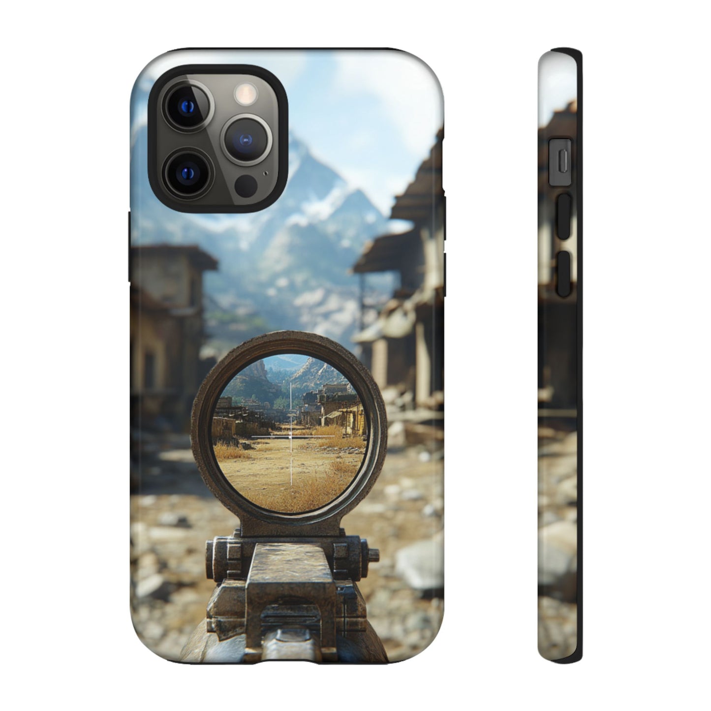 Desert Sniper Focus - Tough iPhone Case