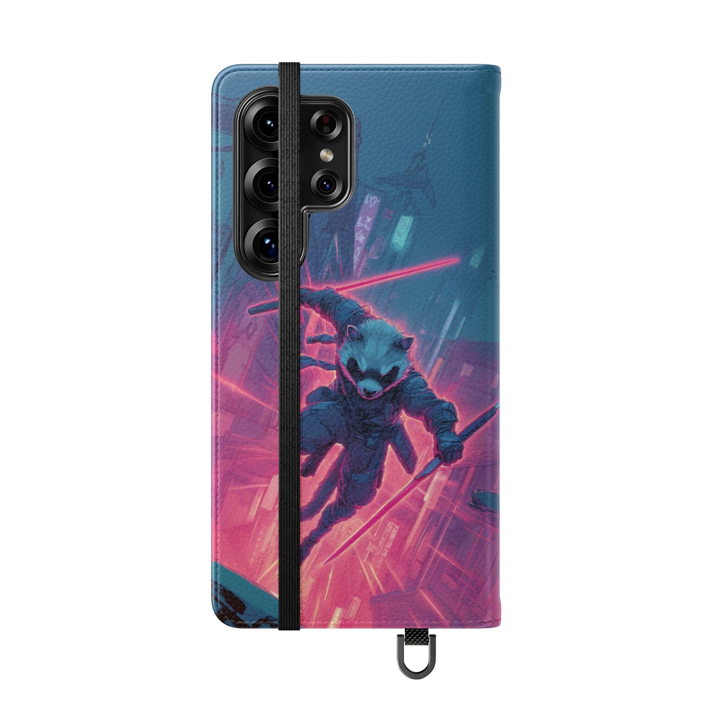 Cyberpunk Ferret - Wallet Flip Case