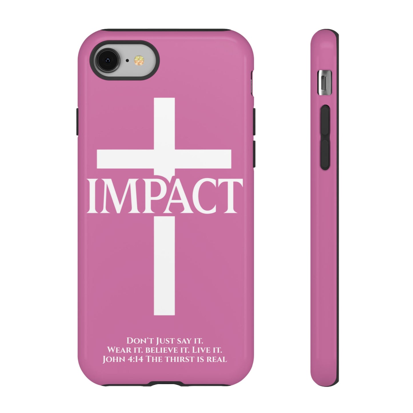 Impact Pink - Tough iPhone Case
