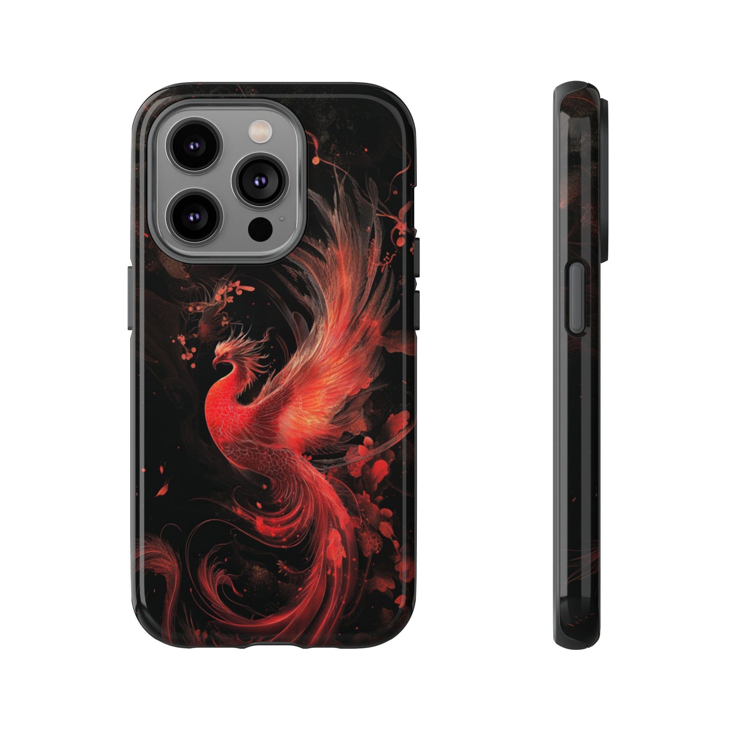 Crimson Phoenix - Tough iPhone Case
