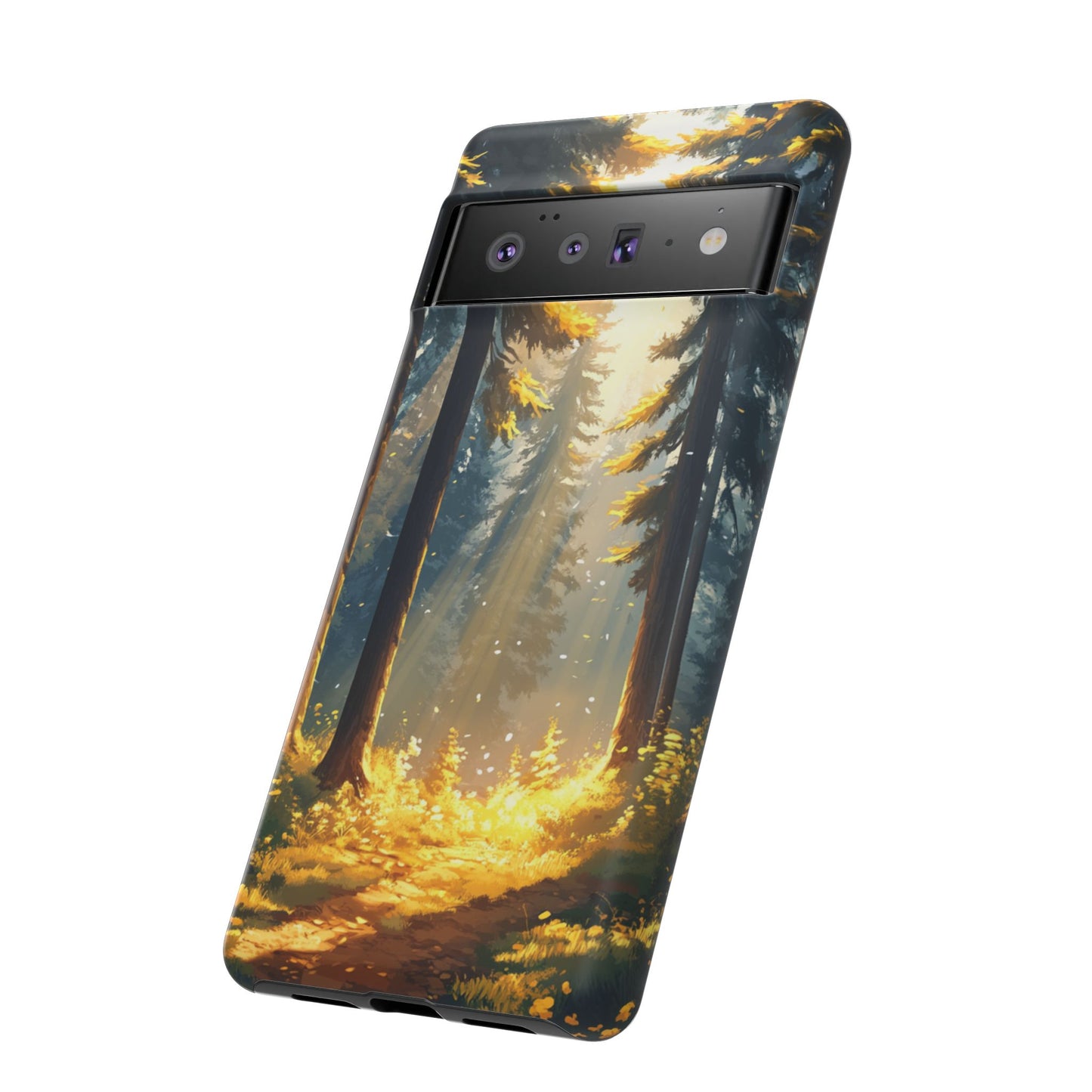 Golden Forest Serenity Phone Case - iPhone, Google Pixel, Samsung Galaxy