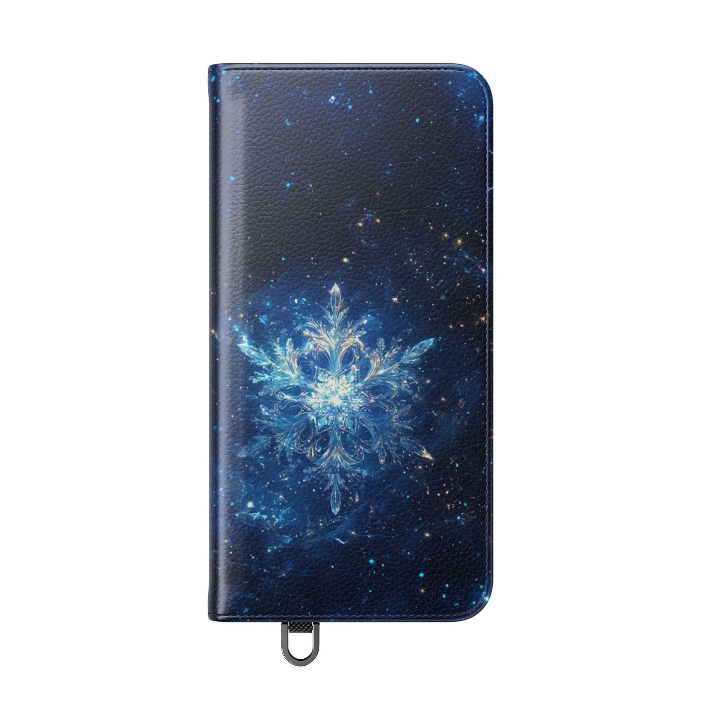 Cosmic Snowflake - Wallet Flip Case