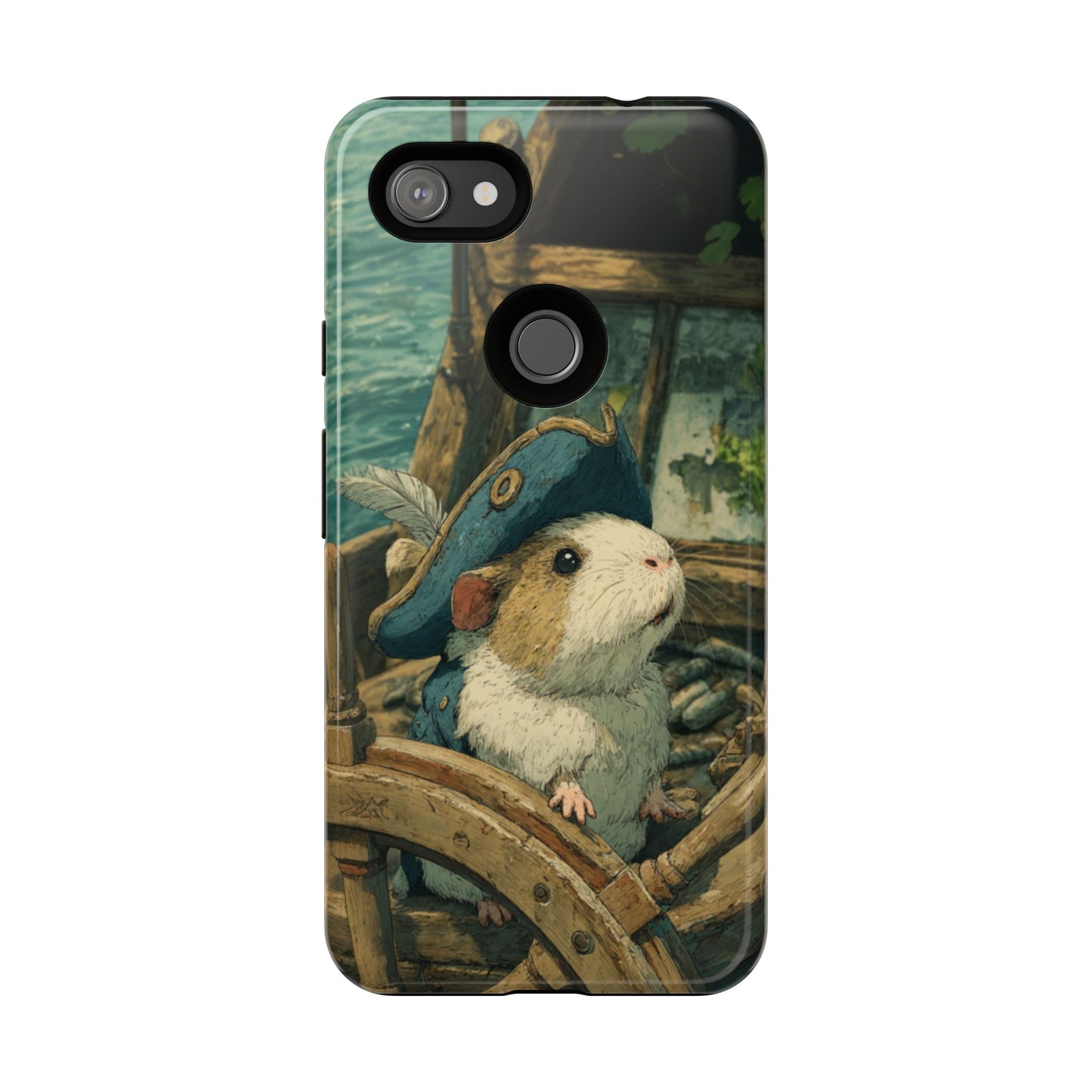 Pirate Captain Guinea Pig - Tough Google Pixel Case