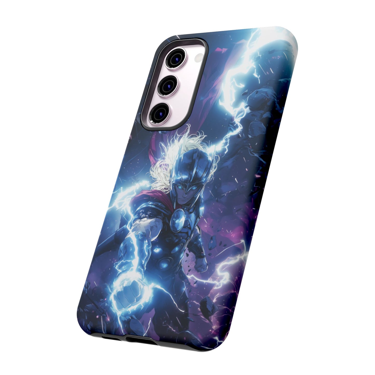 Lightning Fury: Thor Anime Action Phone Case - iPhone, Google Pixel, Samsung