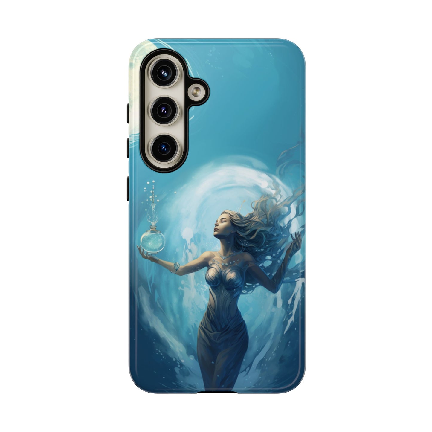 Aquarius Lunar Water Bearer Phone Case – iPhone, Google Pixel, Samsung Galaxy