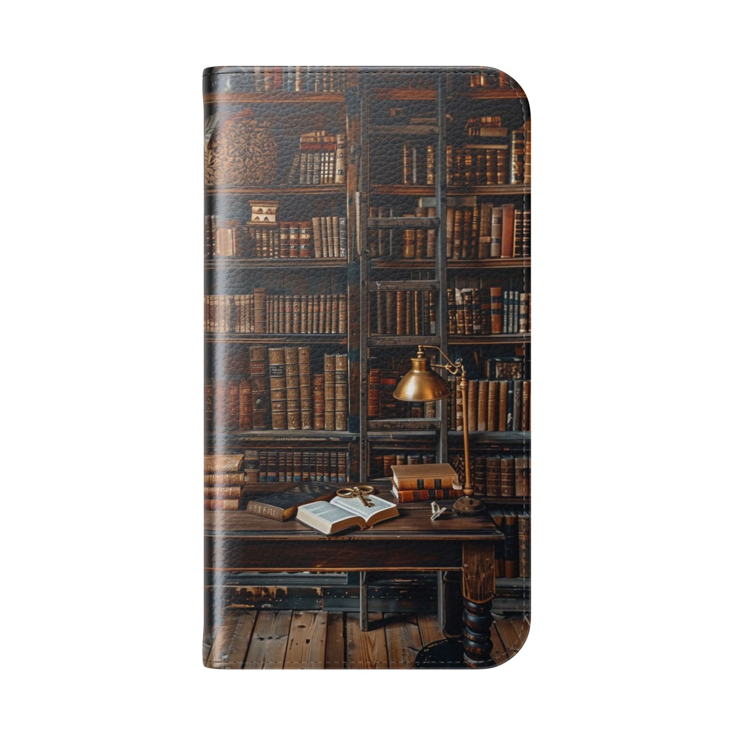 Old World Study - Wallet Flip Case