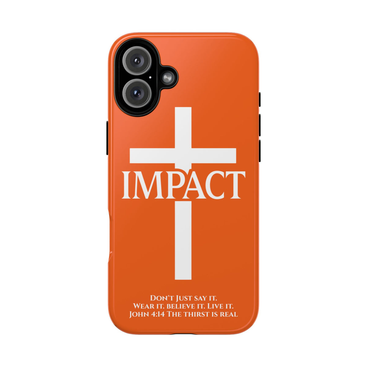 Impact Orange - Tough iPhone Case