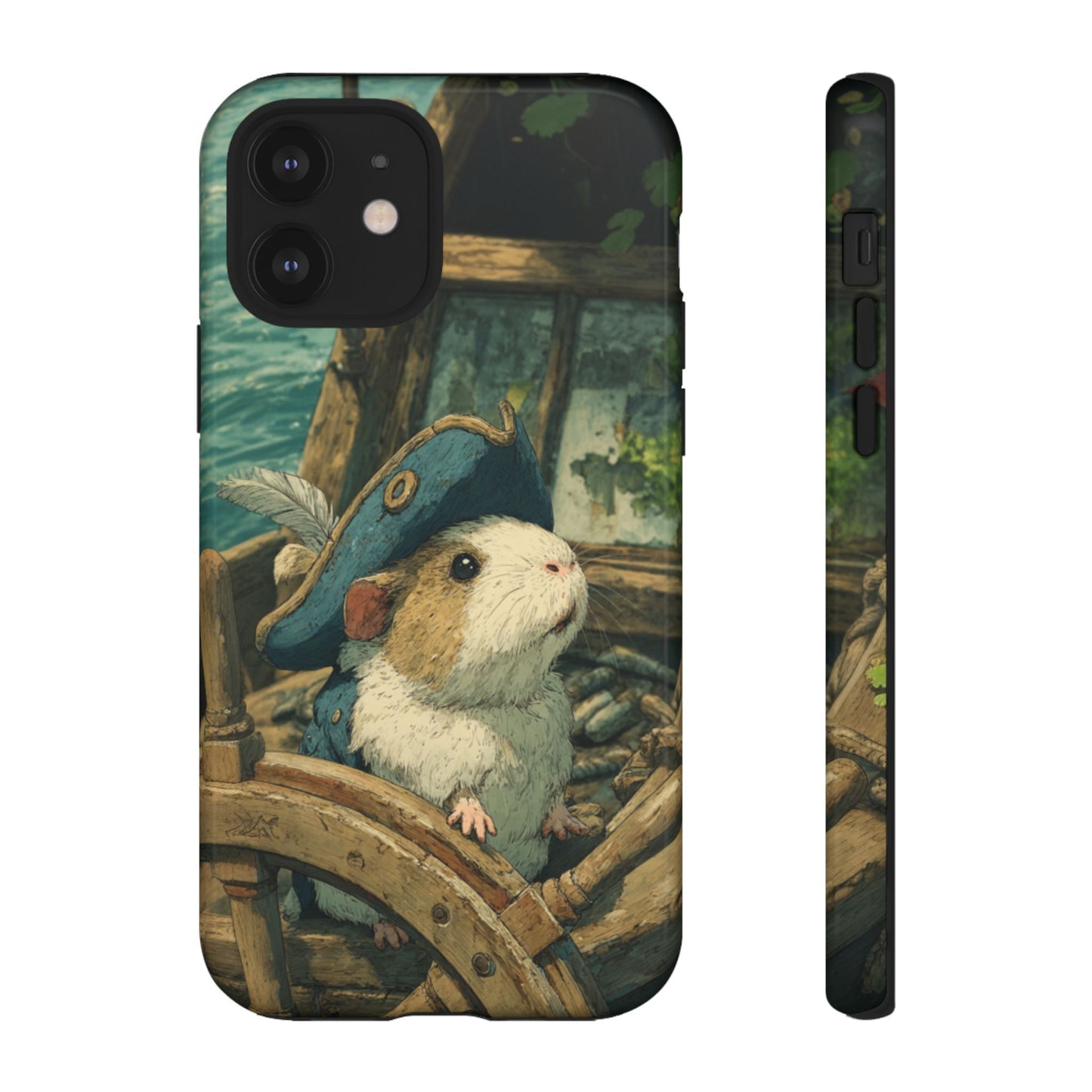 Pirate Captain Guinea Pig - Tough iPhone Case
