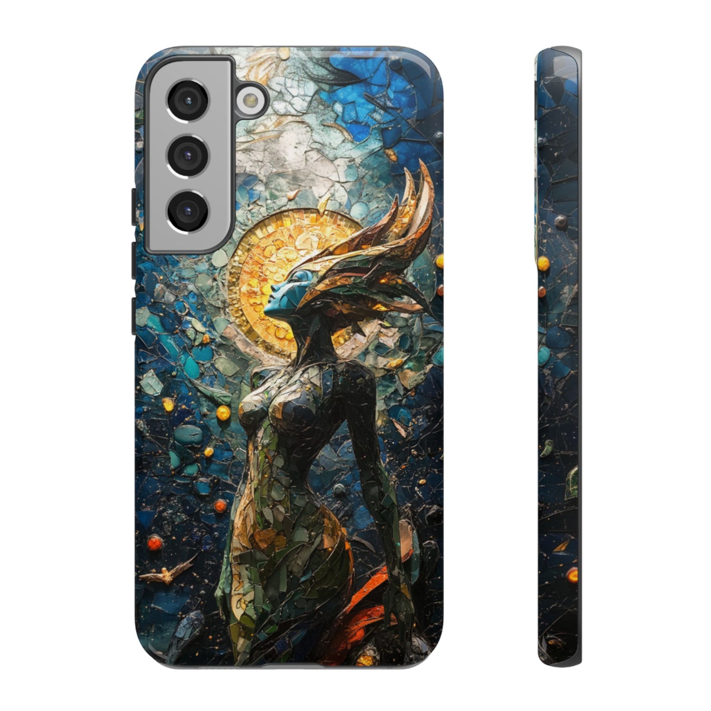 Stained Glass Goddess - Tough Samsung Galaxy Case