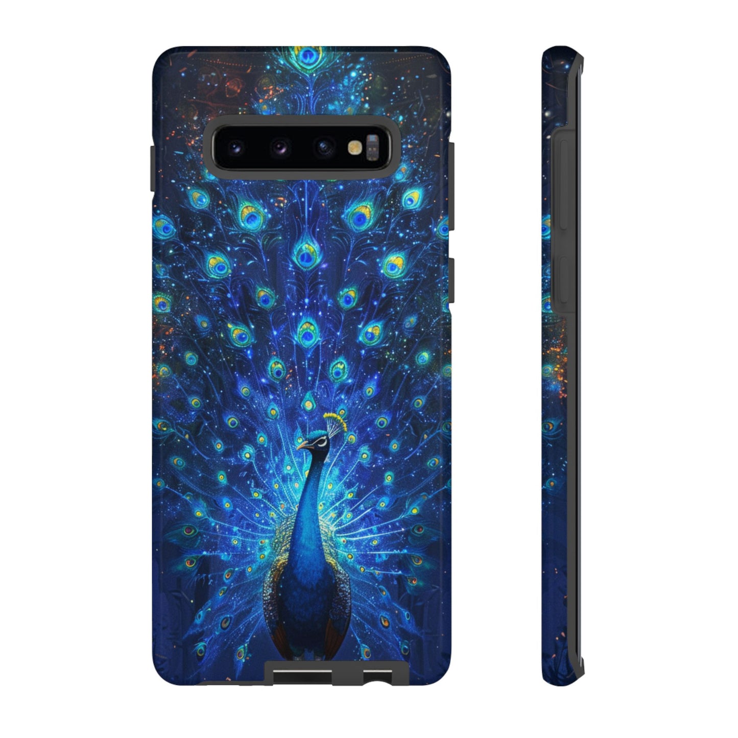 Starlit Peacock Majesty – Tough Samsung Galaxy Case