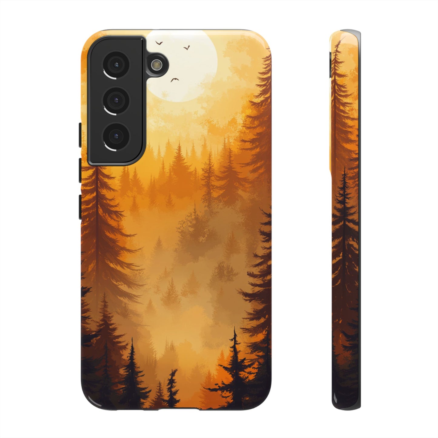 Golden Sunset Forest Phone Case - iPhone, Google Pixel, Samsung Galaxy