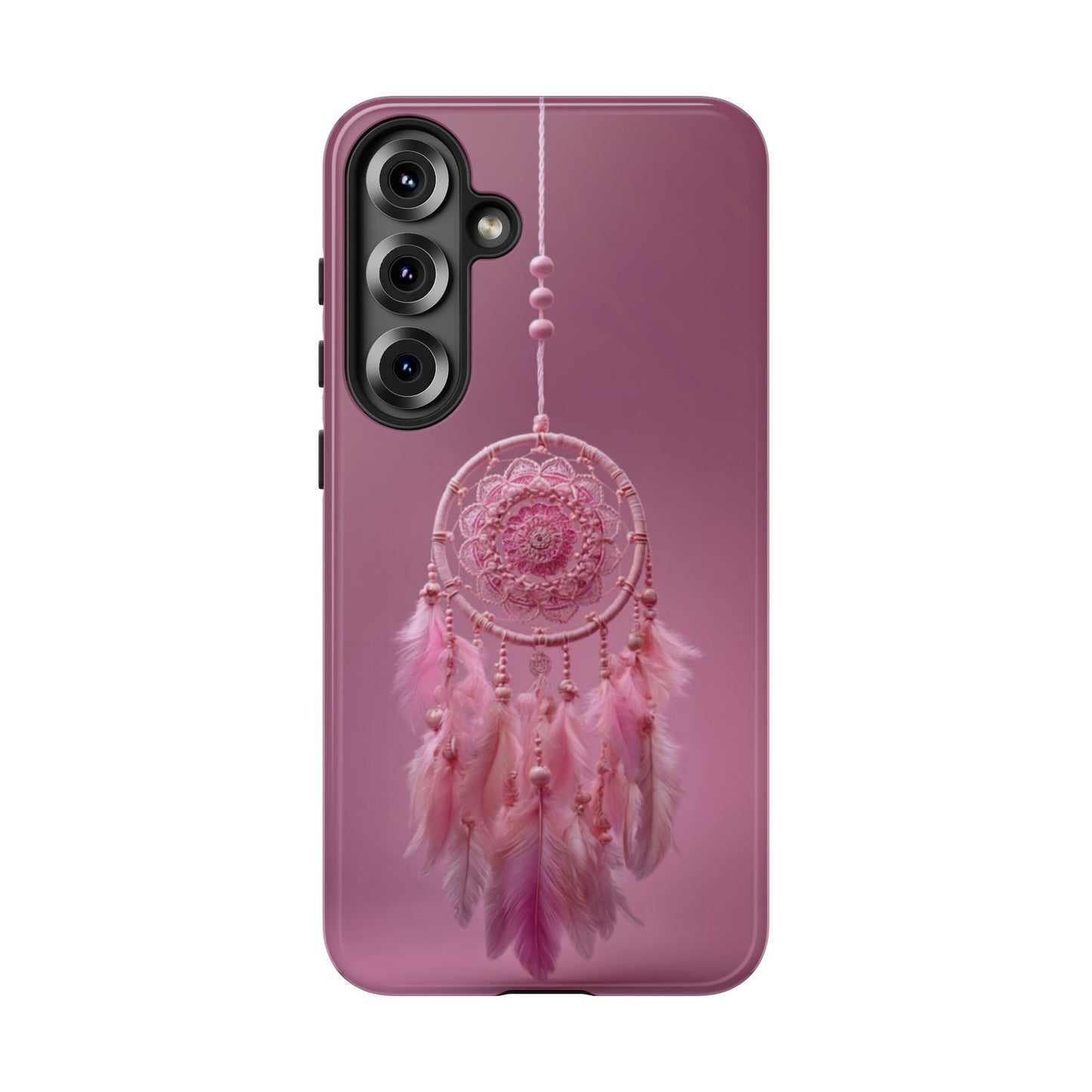 Pink Lace Dreamcatcher - Tough Samsung Galaxy Case