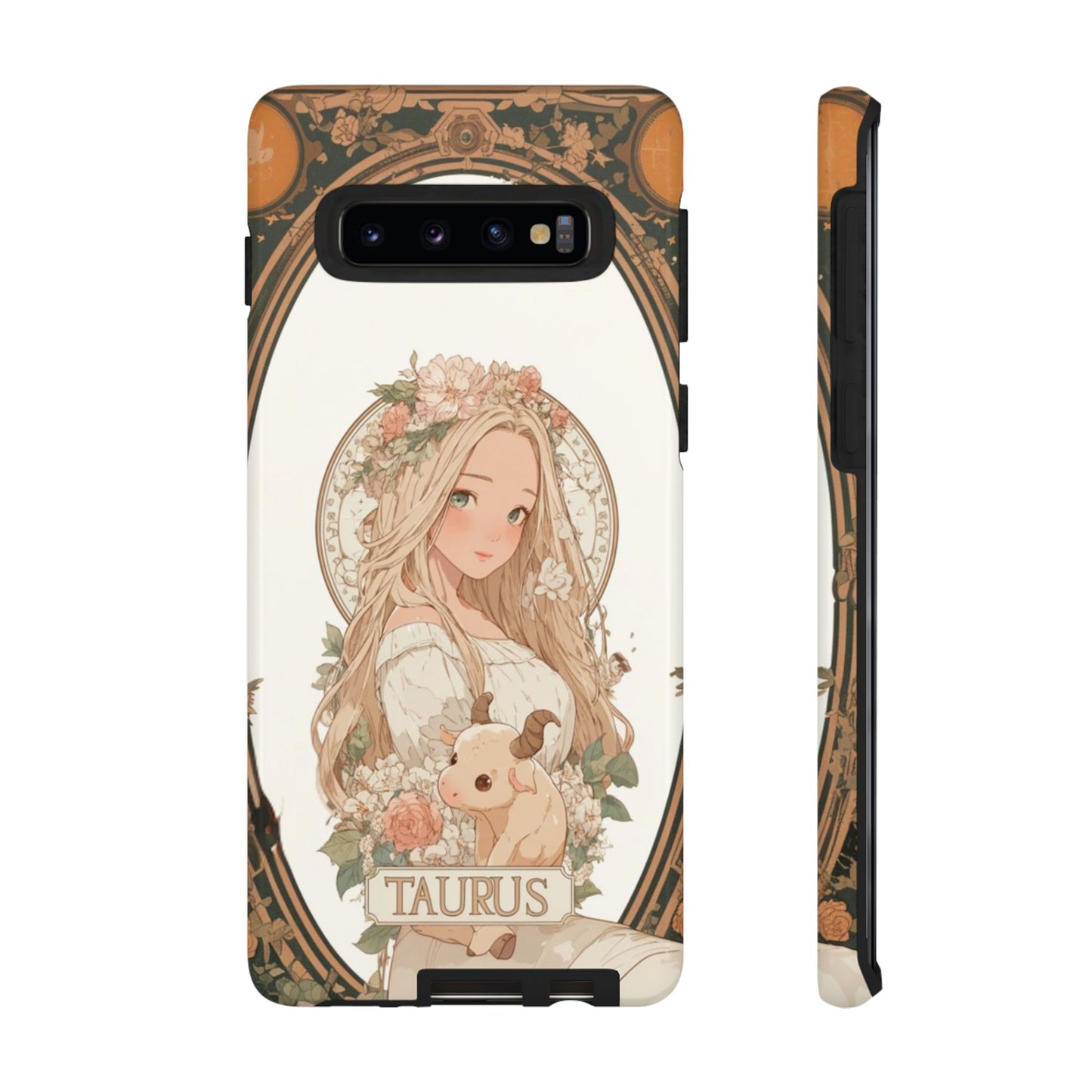 Taurus Floral Maiden - Tough Samsung Galaxy Case