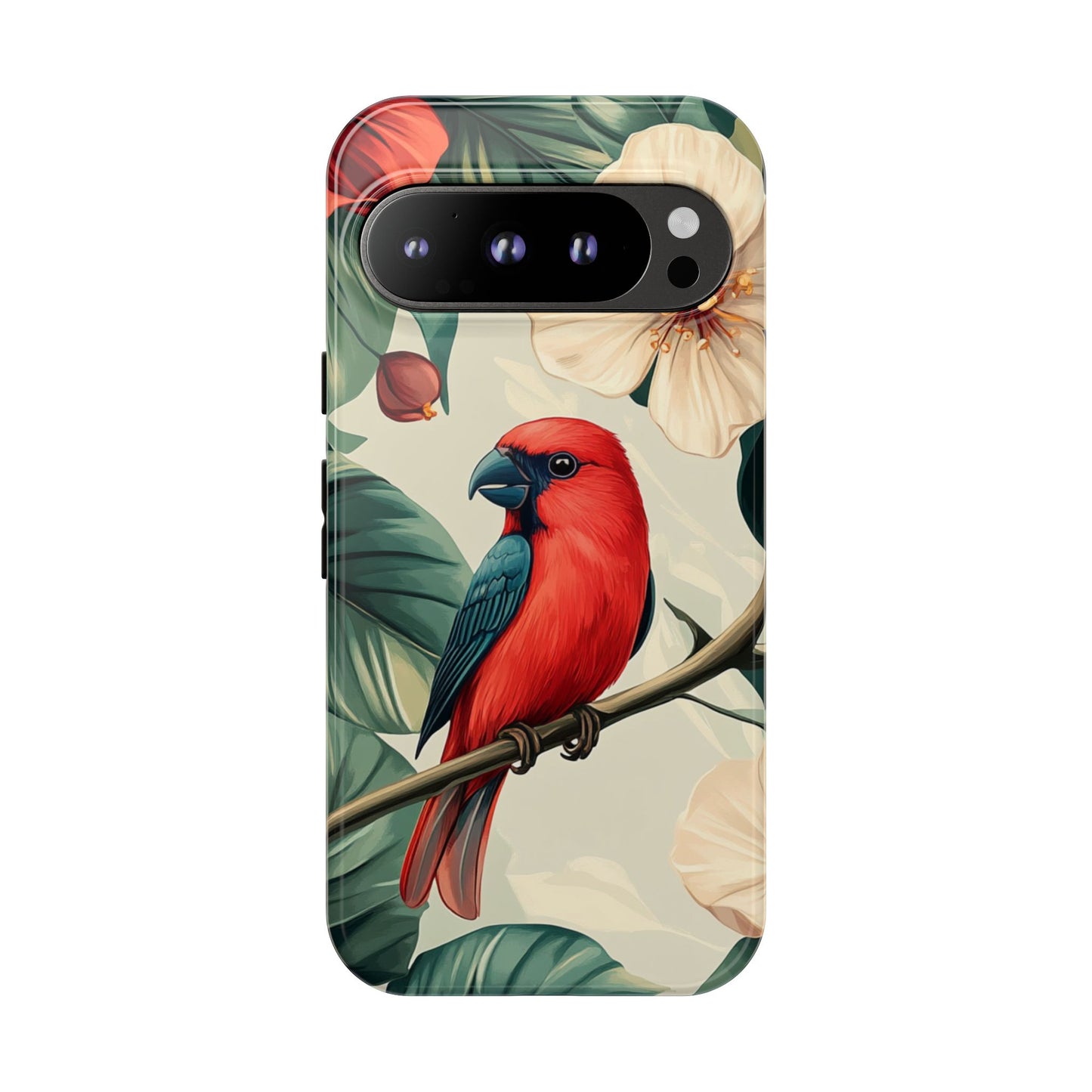 Scarlet Songbird - Tough Google Pixel Case