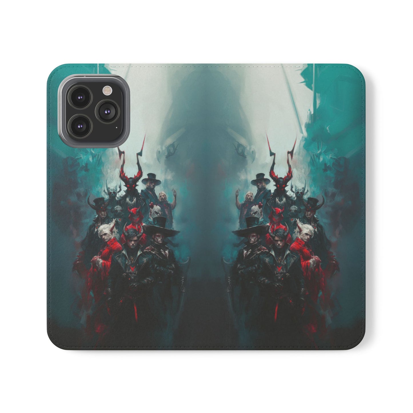 Dark Fantasy Demon Hunters - Wallet Flip Case