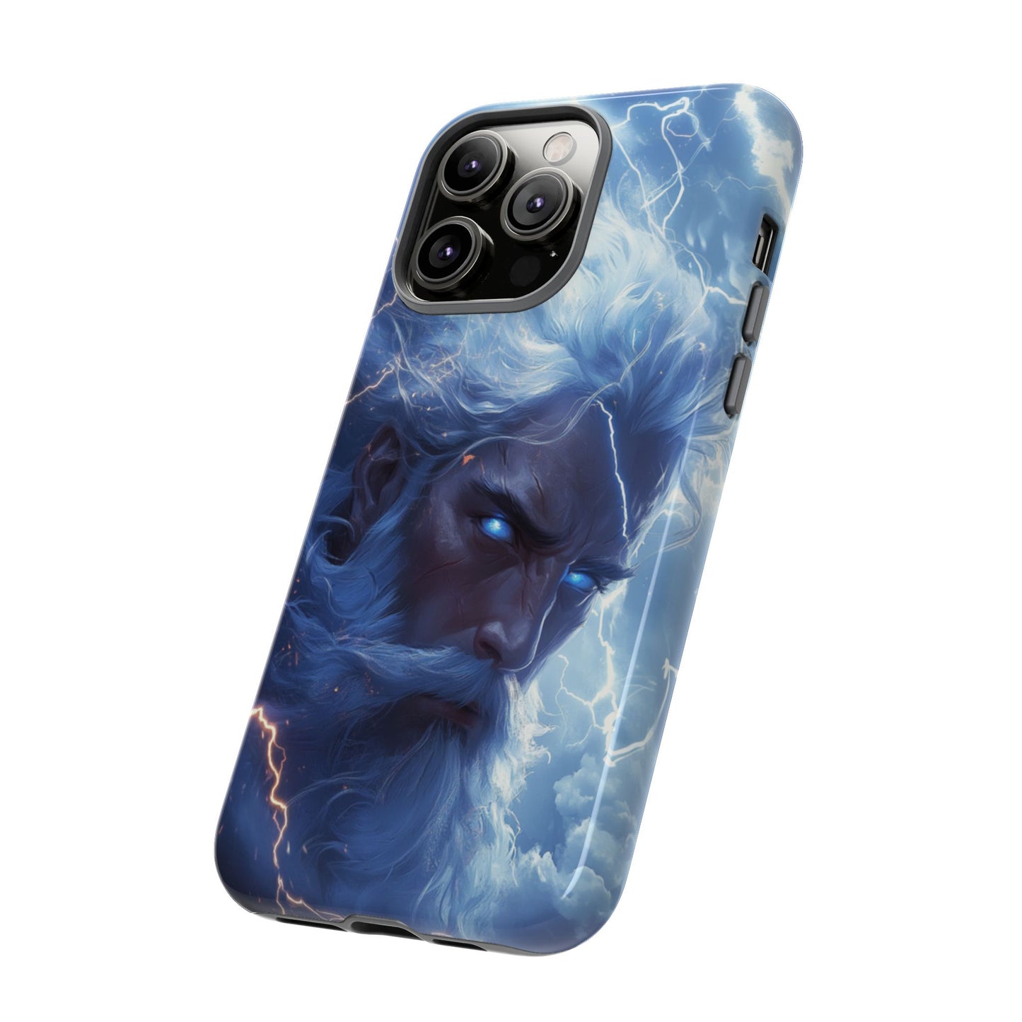 Zeus Lightning Fury Phone Case - iPhone, Google Pixel, Samsung Galaxy