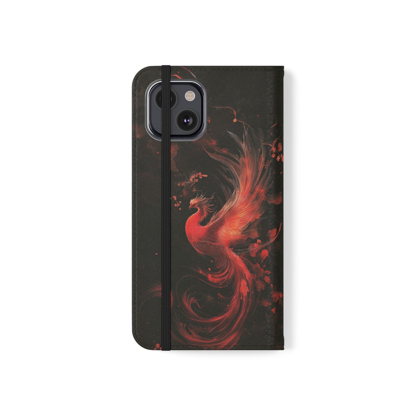 Crimson Phoenix - Wallet Flip Case