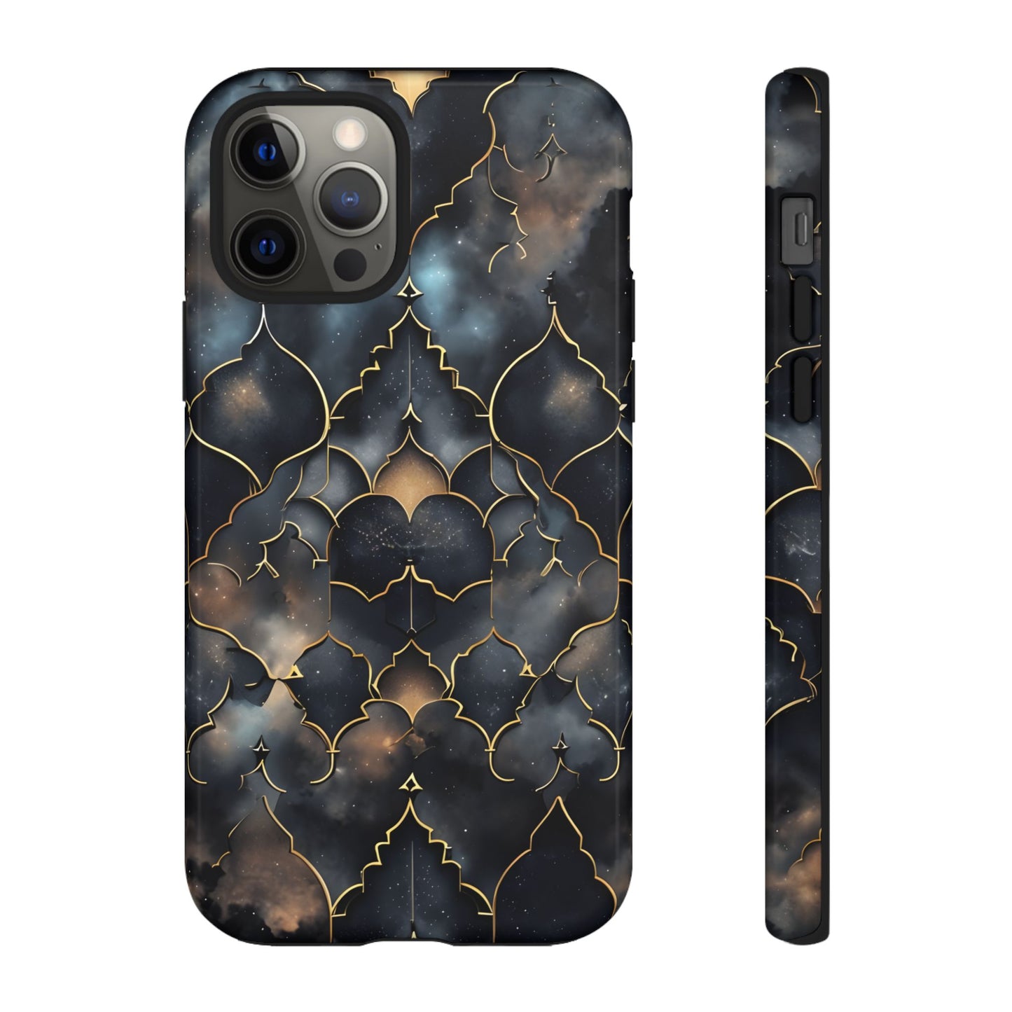 Celestial Mosaic: Cosmic Elegance Phone Case - iPhone, Google Pixel, Samsung Galaxy