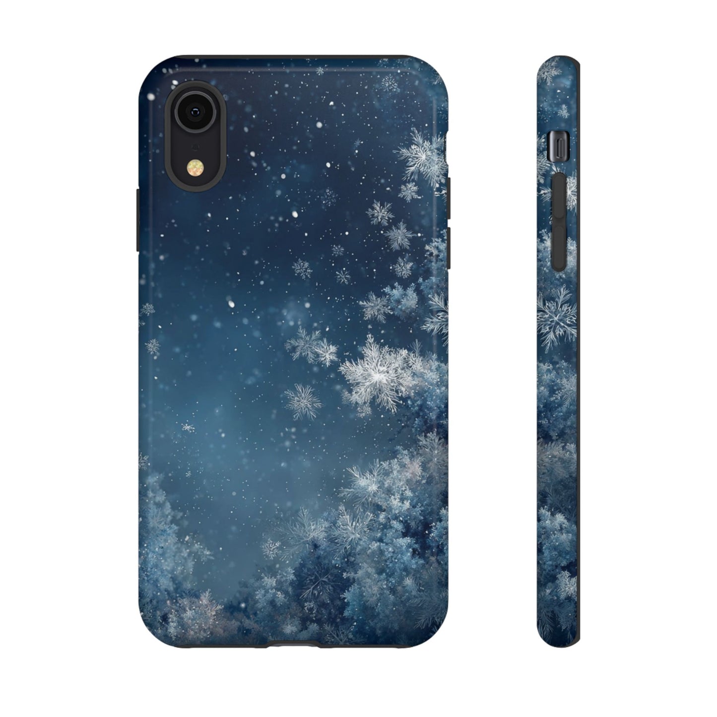 Winter Snowflakes - Tough iPhone Case