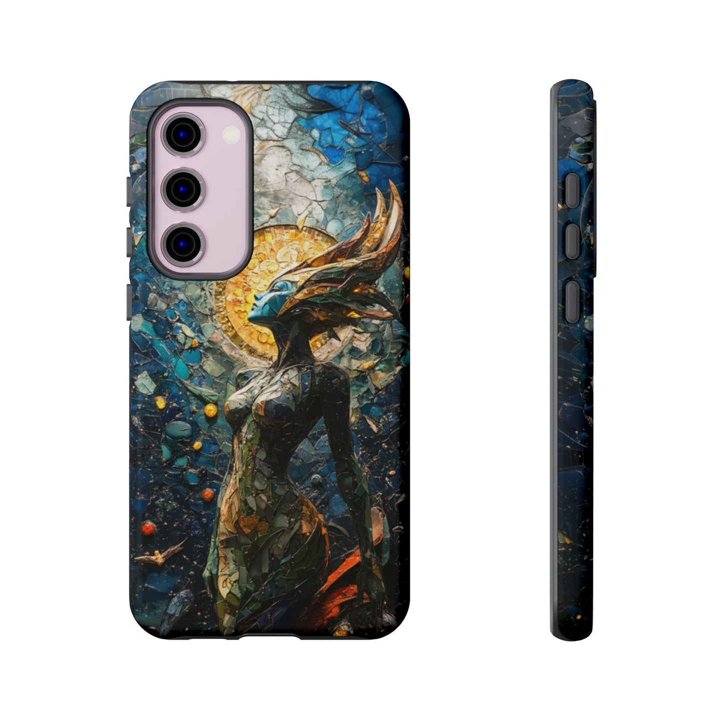 Stained Glass Goddess - Tough Samsung Galaxy Case