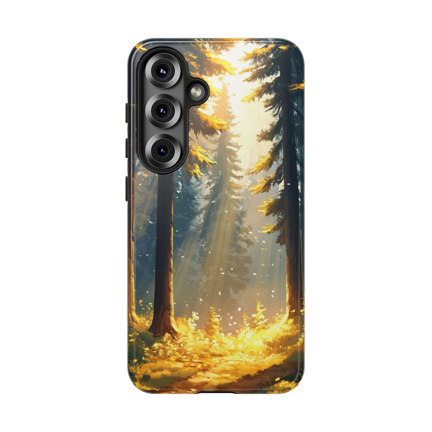 Golden Forest Path – Tough Samsung Galaxy Case